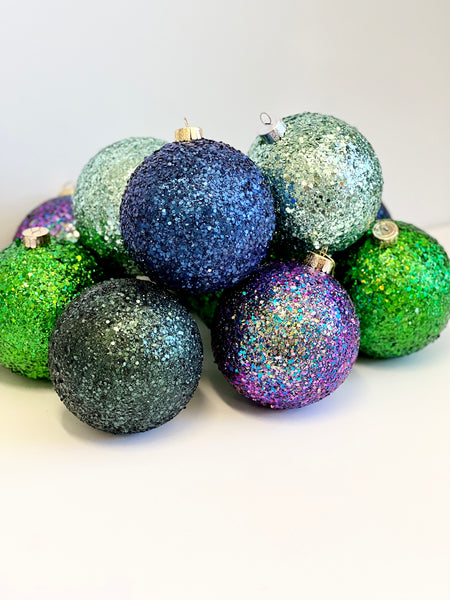 Royal Blue Christmas Ornament, Christmas Ball, Handmade Christmas Decorations, Christmas Gift, Custom Christmas Balls, Velvet Balls