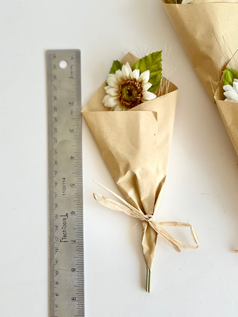 Sunflower Wedding Cups Rustic Wedding Favors for Guests in Bulk